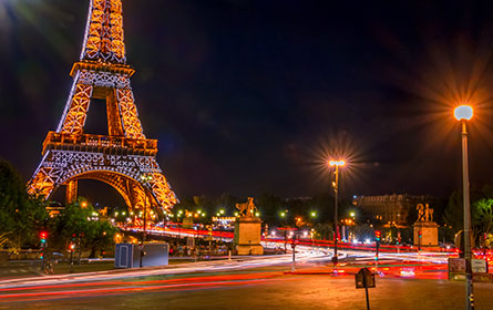 Paris city night tour